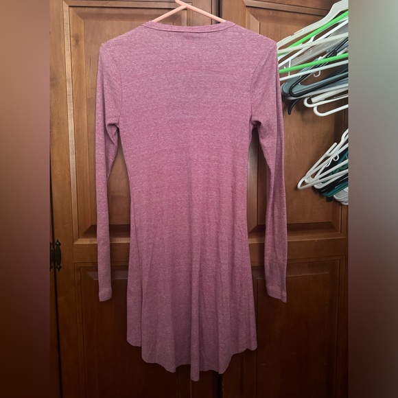 H.i.p. Happening in the Present XS Pink Mauve Thermal Sweater - Picture 3 of 4